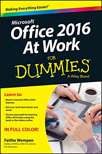 Microsoft Office 2016 At Work for Dummies