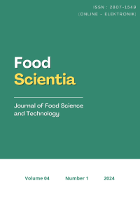Image of [JOURNAL] Food Scientia Journal of Food Science and Technology