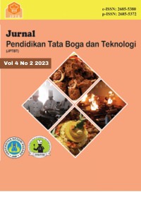 Image of [JOURNAL] Jurnal Pendidikan Tata Boga dan Teknologi
